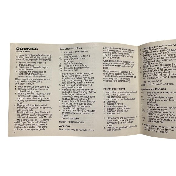 Hamilton Beach The Super Shooter Cordless Cookie Press & Food Decorator 11 Discs - Picture 9 of 9